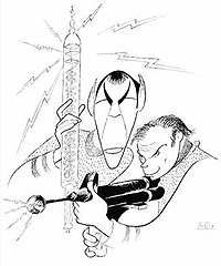 Al Hirschfeld's Star Trek Drawings