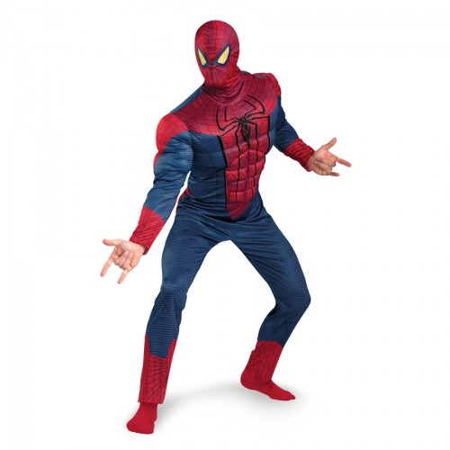 amazing spiderman muscled costume