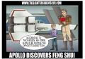 Lighter Side of Scifi: Apolloa Discover Fend Shui